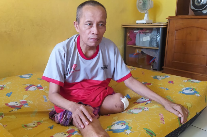 Pak Munif Kini Bisa Berjalan Lagi