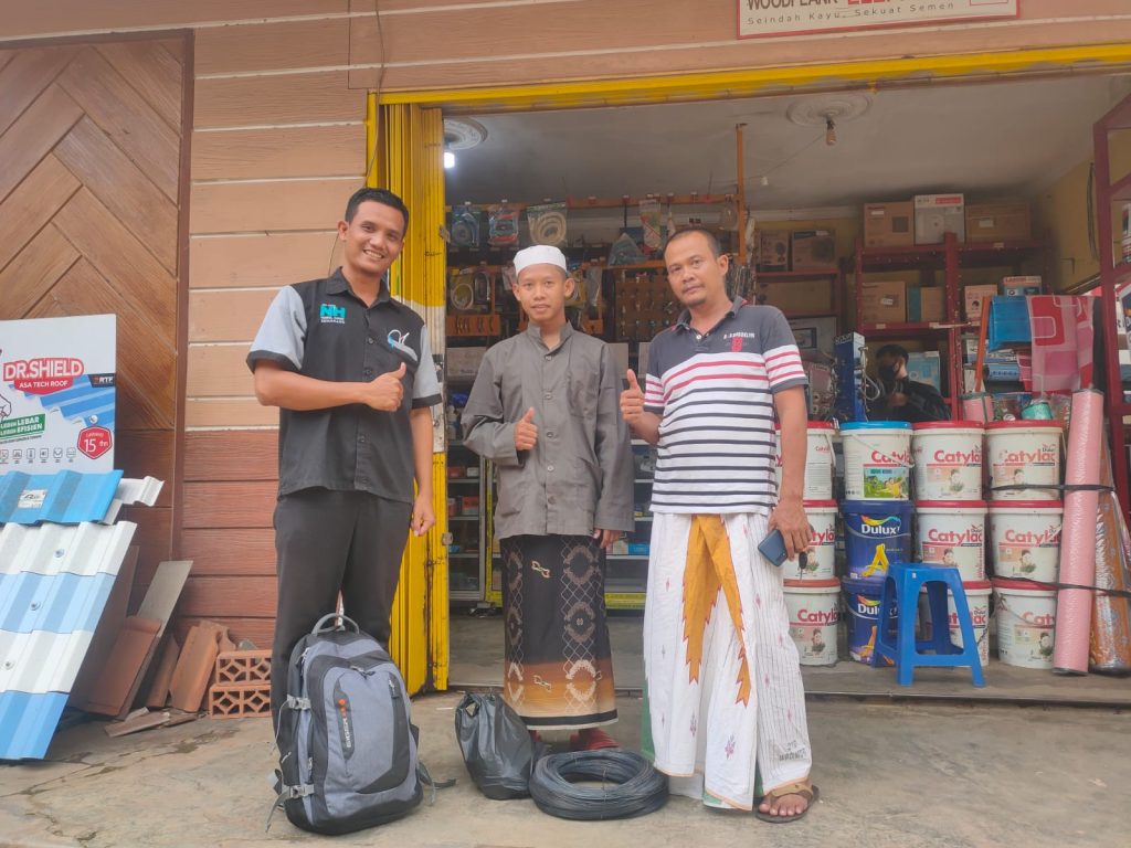 NH Bantu Pembangunan Masjid dan Ponpes Sunan Bonang