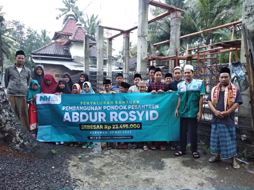 NH Bantu Pembangunan Pesantren Tahfidz Abdur Rosyid
