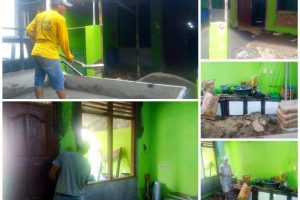 Bantu Perbaikan Gedung TPQ yang Terdampak Banjir