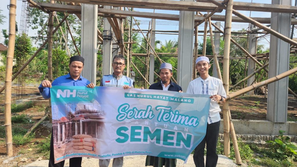 Penyaluran Sedekah Semen di Malang Raya