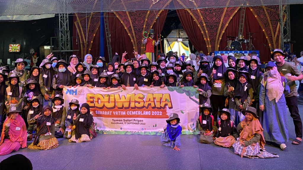 Sahabat Yatim Eduwisata ke Taman Safari Prigen