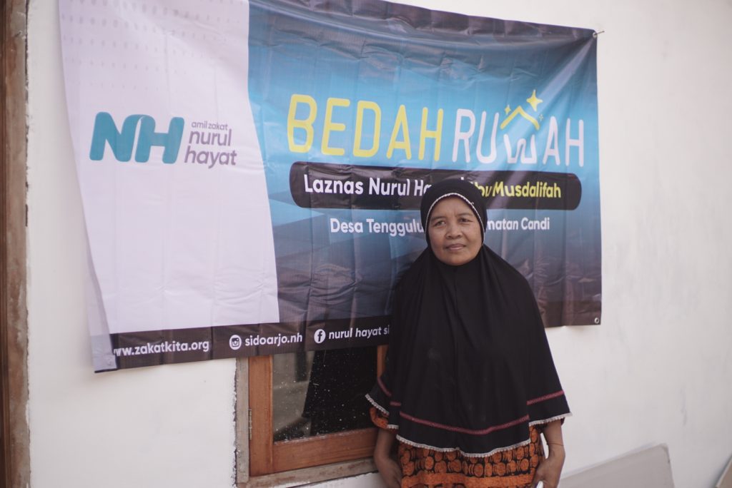 Bantu Ibu Musdalifah Miliki Rumah Layak
