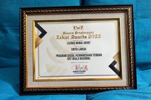 Nurul Hayat Raih Penghargaan: Griya Lansia Sebagai Program Sosial Kemanusiaan Terbaik di Zakat Awards 2022