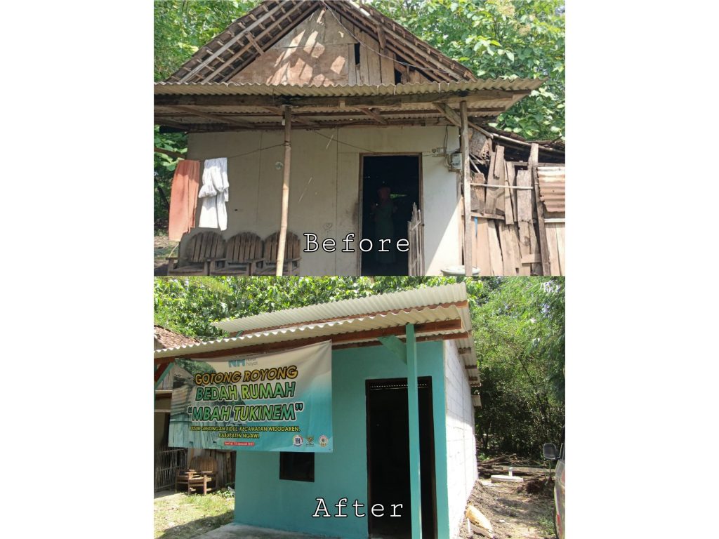 Rumah Layak Buat Mbah Tukinem