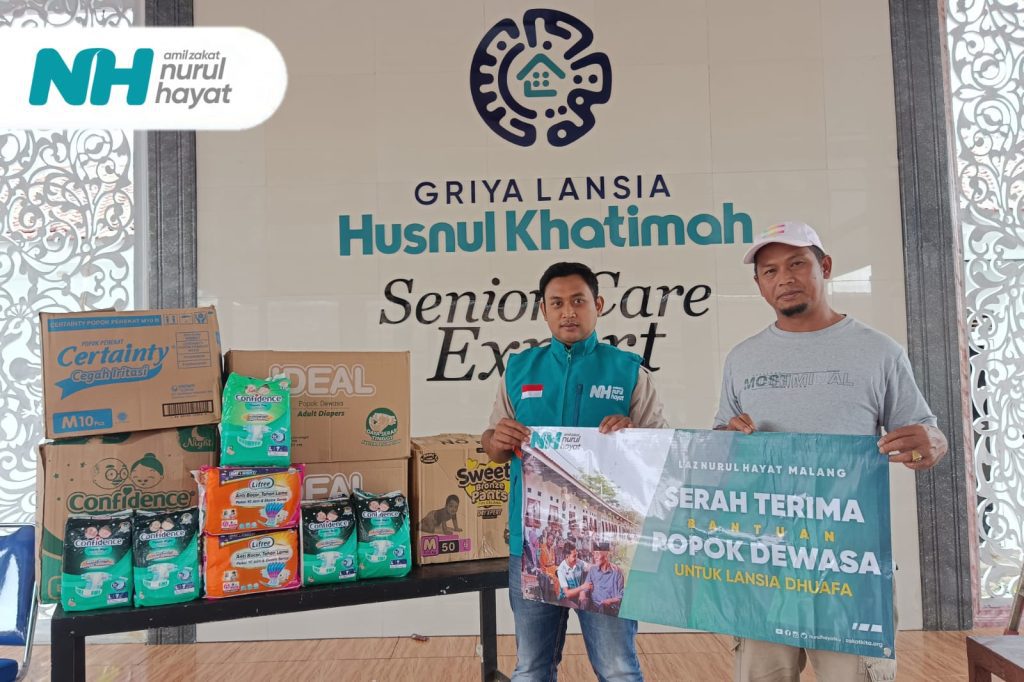 Penyaluran Kedua Bantuan Popok Dewasa untuk Lansia