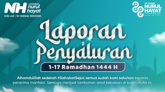 Berbagi Bahagia di Bulan Ramadhan yang Tersebar ke 68 Kota di 13 Provinsi