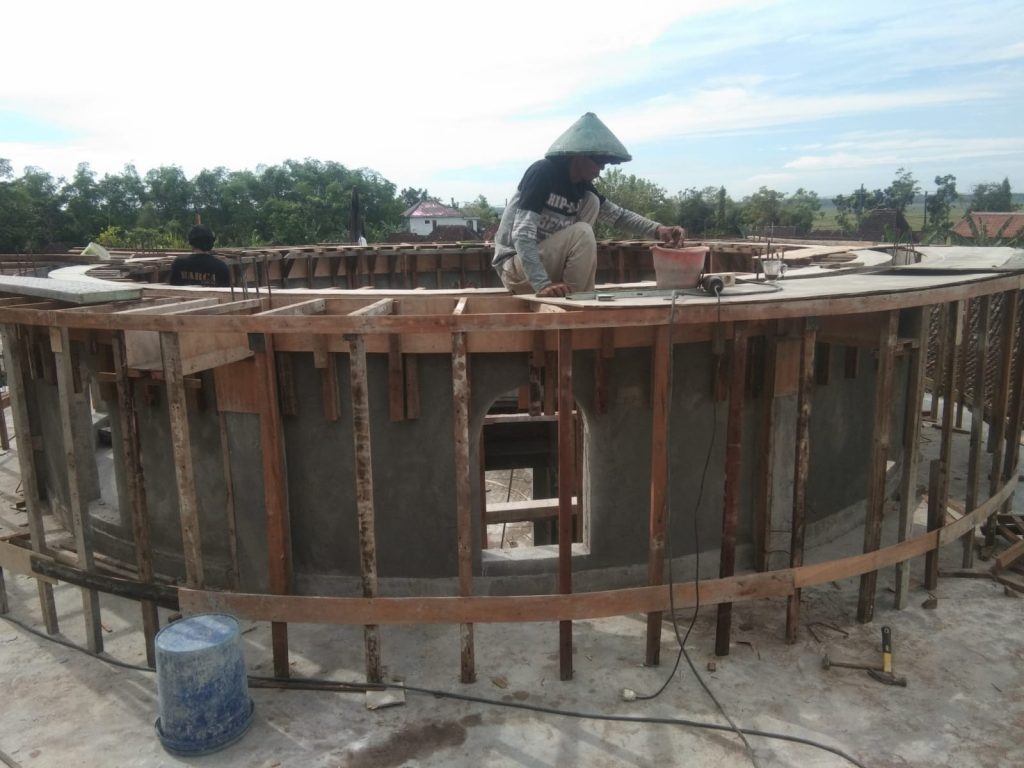 Bangun Kembali Masjid Desa Sudu Bojonegoro