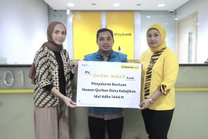 Maybank Syariah Salurkan Hewan Qurban Idul Adha 1444 H