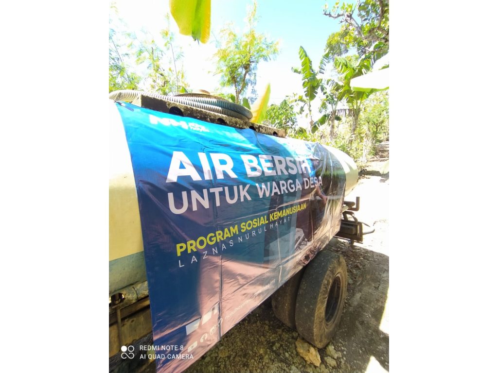 Air Bersih untuk Warga Terdampak Kekeringan di Yogyakarta