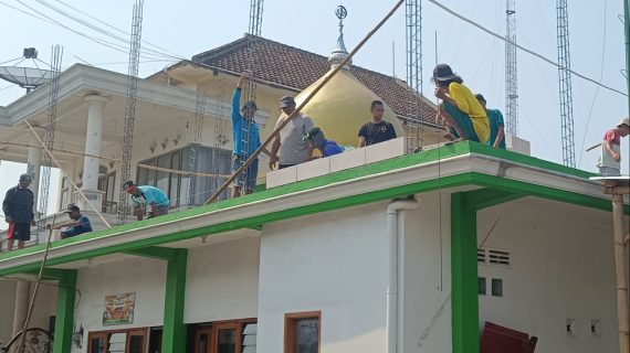 Penyaluran Sedekah Semen untuk Masjid Malang Raya Bulan Oktober 2023