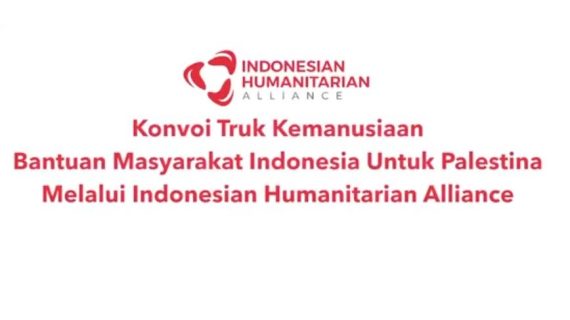 Indonesian Humanitarian Alliance Lepas Konvoi 11 Truk Kemanusiaan Untuk Rakyat Palestina