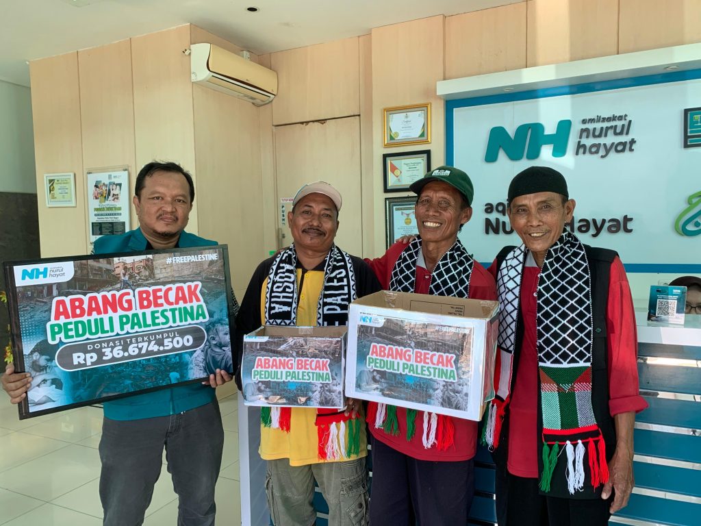 Abang Becak Peduli Palestina