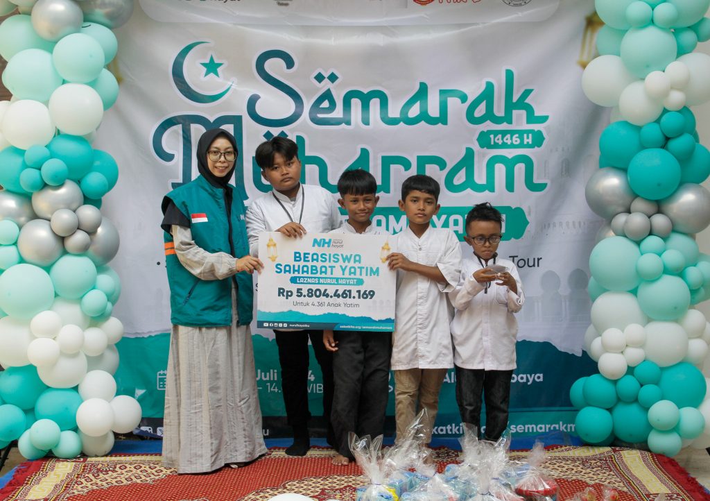 Semarak Muharram 1446 Hijriah, Bahagia Bersama Yatim