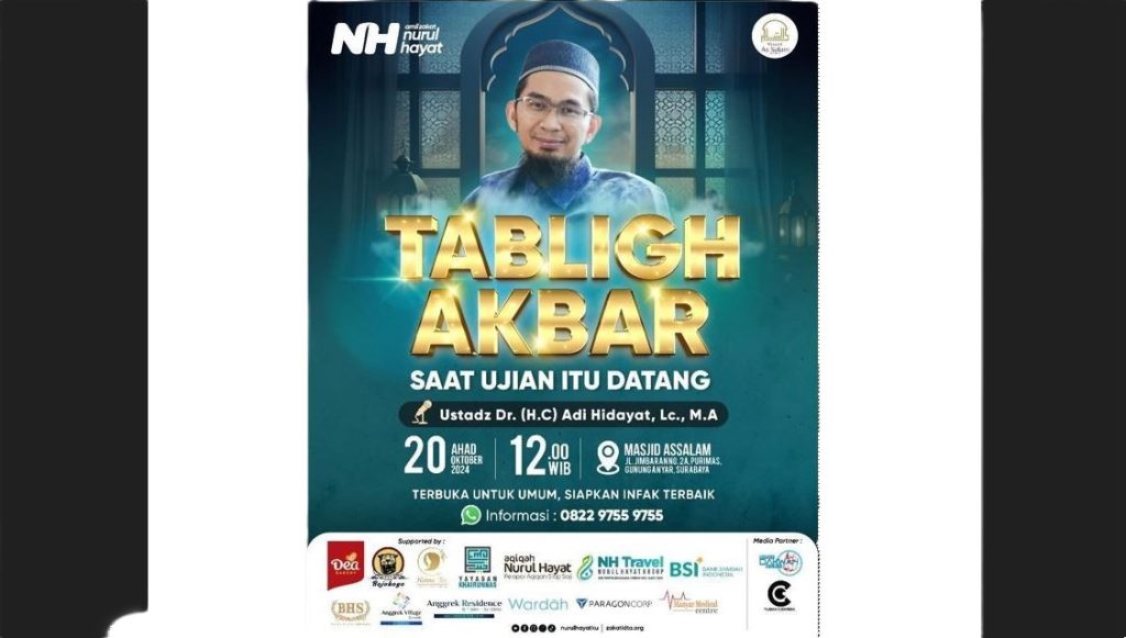 Tabligh Akbar Bersama Ustadz Adi Hidayat
