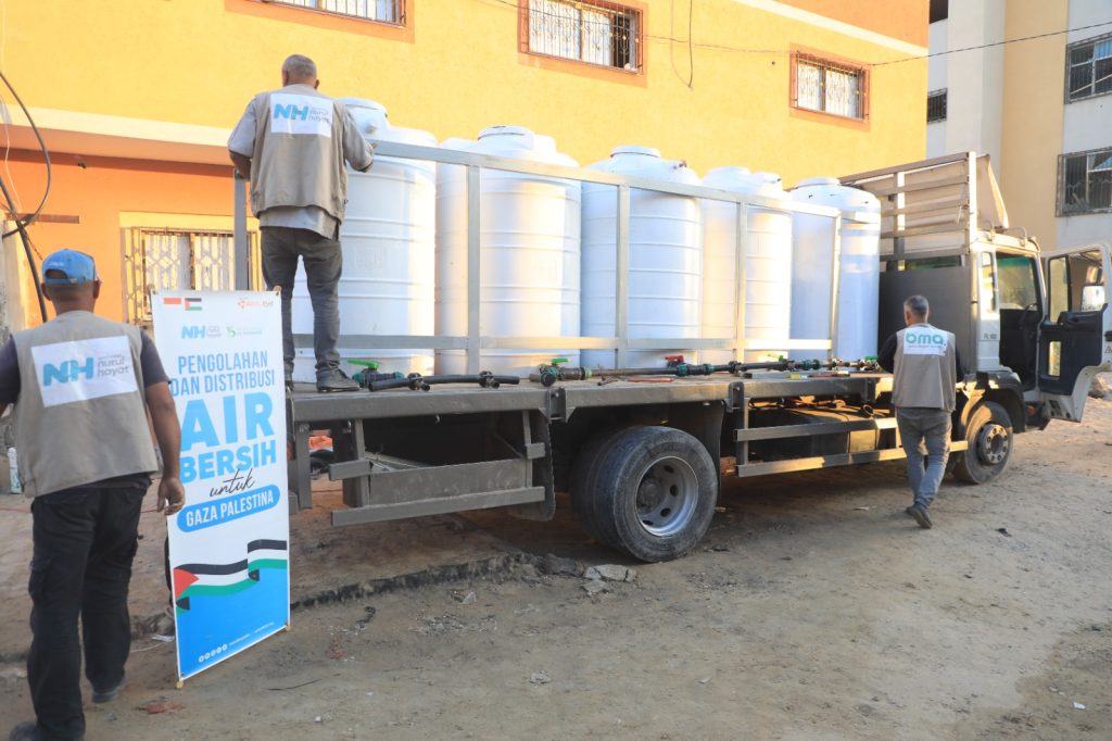 Darurat! Warga Gaza Kesulitan Mendapatkan Air Bersih