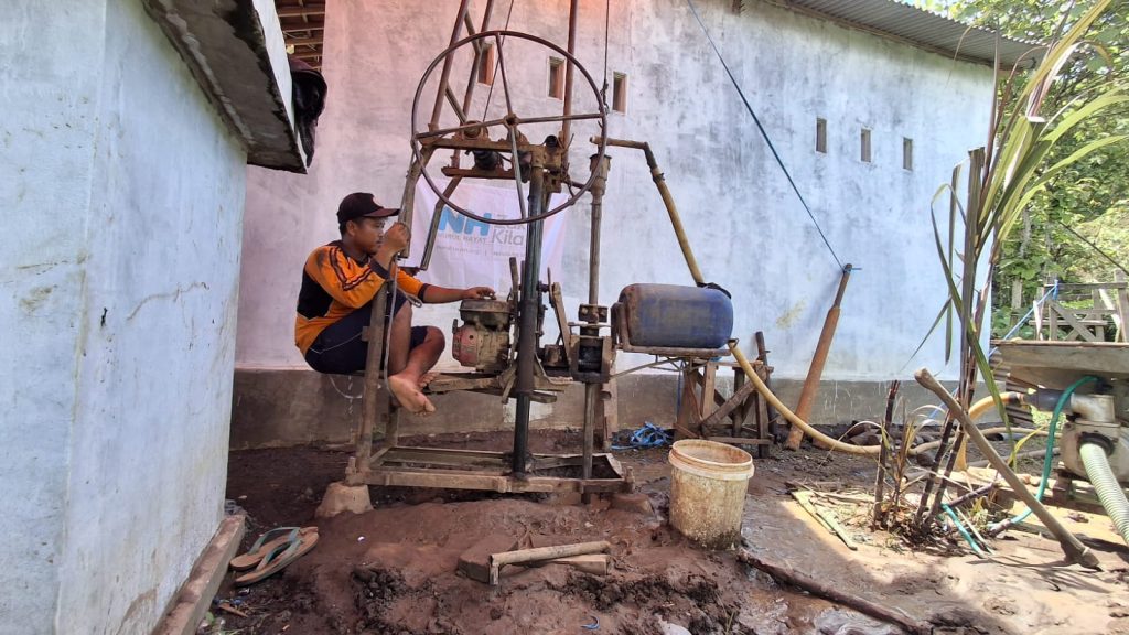 Perkembangan Sumur Bor Mushola Al Huda
