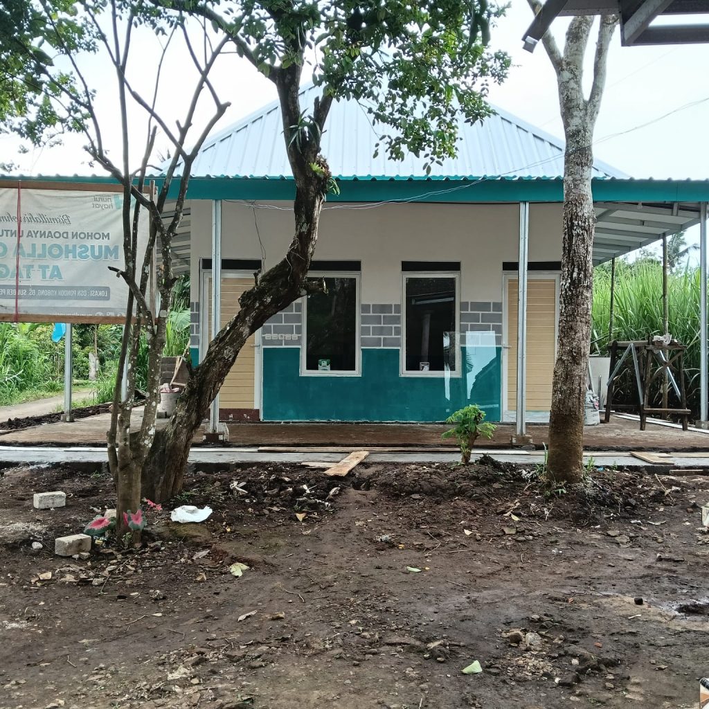 Alhamdulillah, Pembangunan Musholla Galvalum untuk Pelosok Desa Telah Terselesaikan