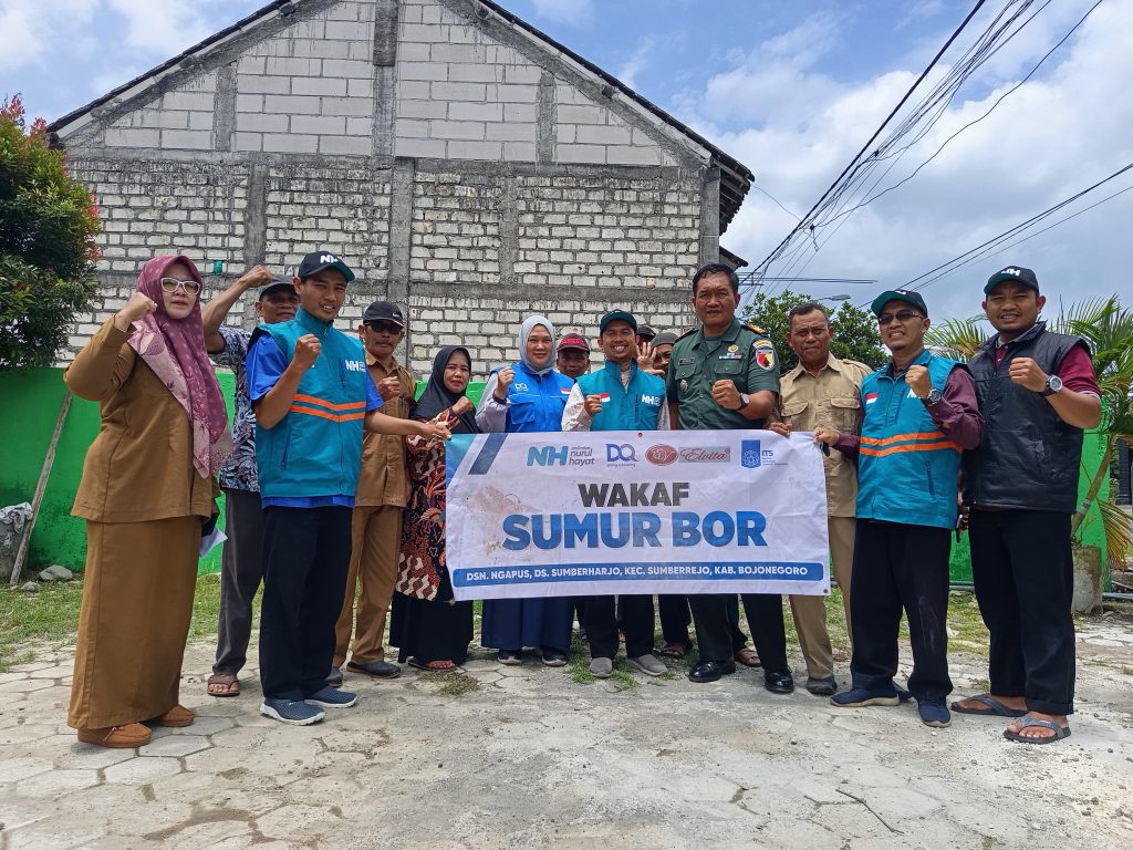 Sedekah Sumur Bor untuk Warga Bojonegoro