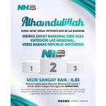 Alhamdulillah, Nurul Hayat Tertinggi Kedua Indeks Zakat Nasional 2024