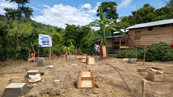 Progres Pembangunan Masjid Pelosok di Sulawesi Tengah