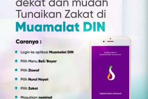 Bayar Zakat Kini Lebih Mudah Lewat Aplikasi DIN Muamalat: Kolaborasi Nurul Hayat dan Bank Muamalat